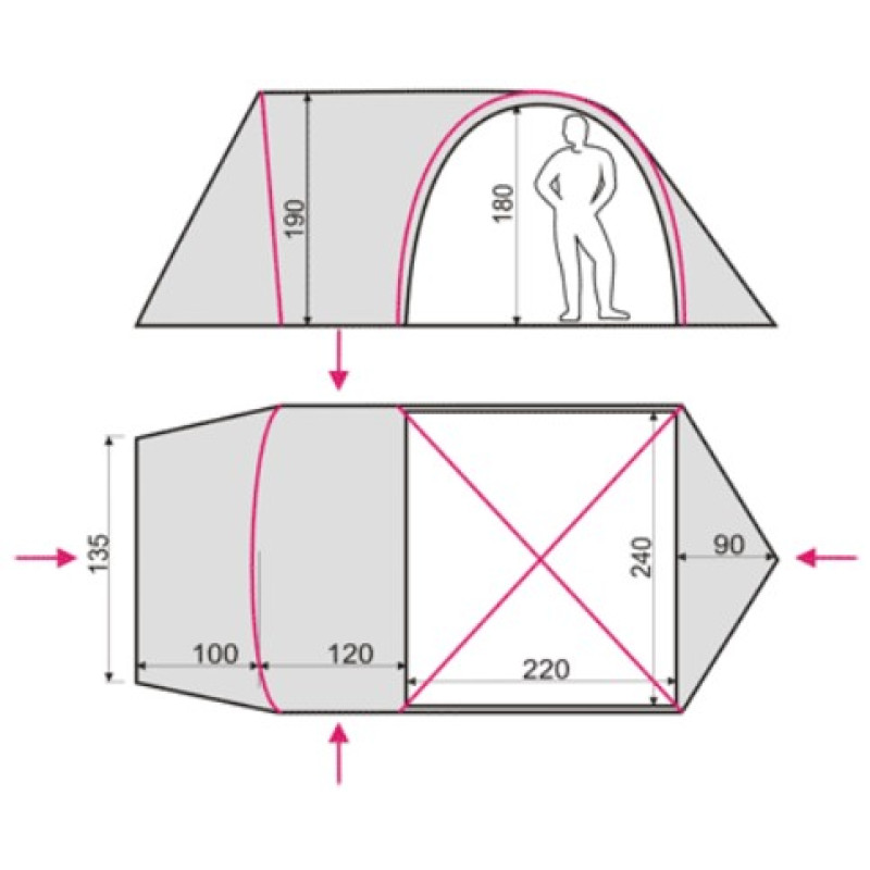 Намет Terra Incognita Olympia 4