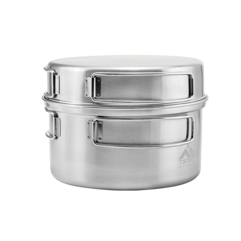 Набір посуду сталевий Terra Incognita Pot Pan Set