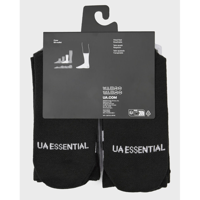 Шкарпетки UA Essential Crew 6 пар