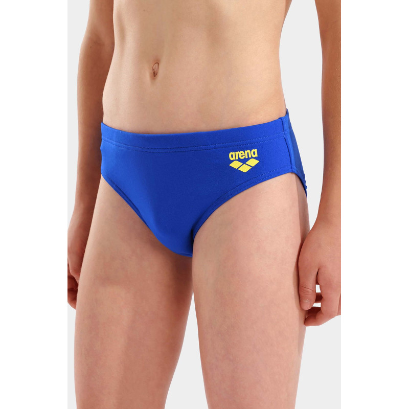 Плавки-сліпи для хлопчиків Arena BRIGHT SWIM BRIEFS синій, жовтий Діт 140 см