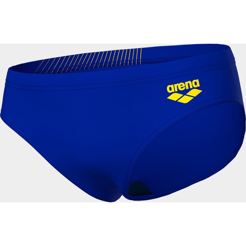 Плавки-сліпи для хлопчиків Arena BRIGHT SWIM BRIEFS синій, жовтий Діт 140 см