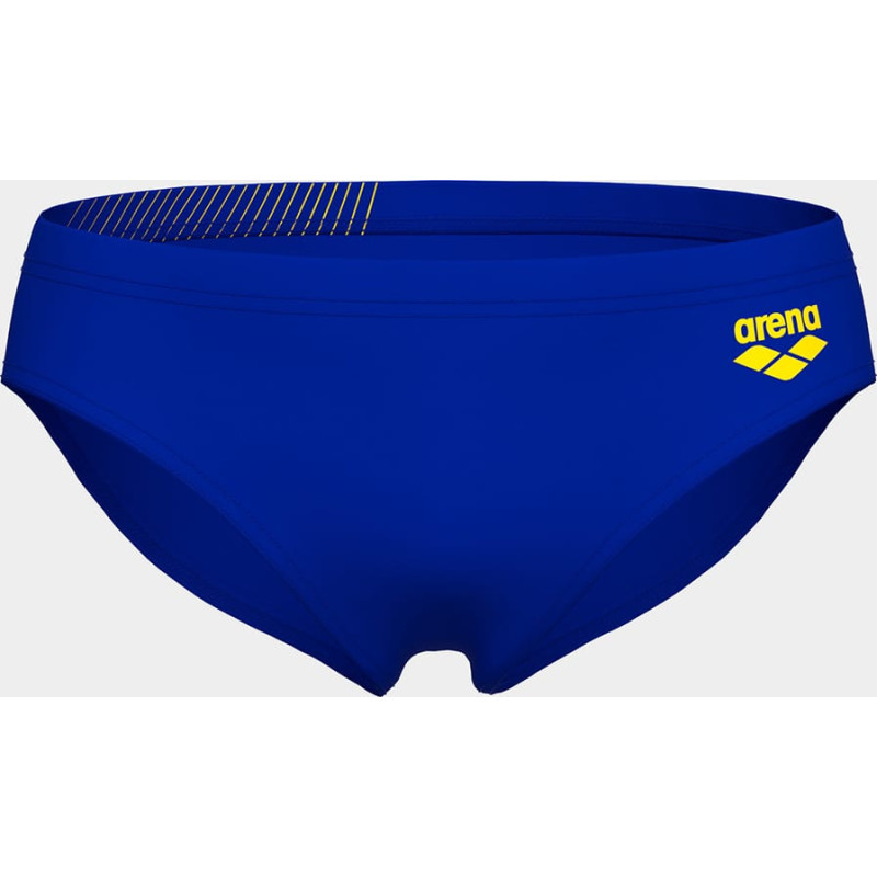 Плавки-сліпи для хлопчиків Arena BRIGHT SWIM BRIEFS синій, жовтий Діт 140 см