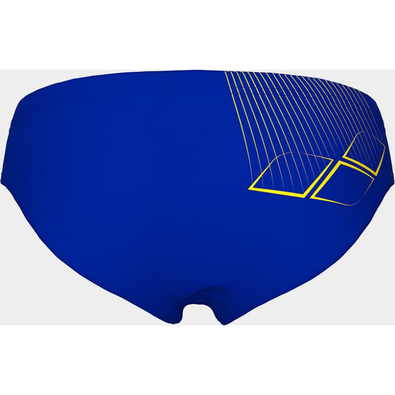 Плавки-сліпи для хлопчиків Arena BRIGHT SWIM BRIEFS синій, жовтий Діт 140 см