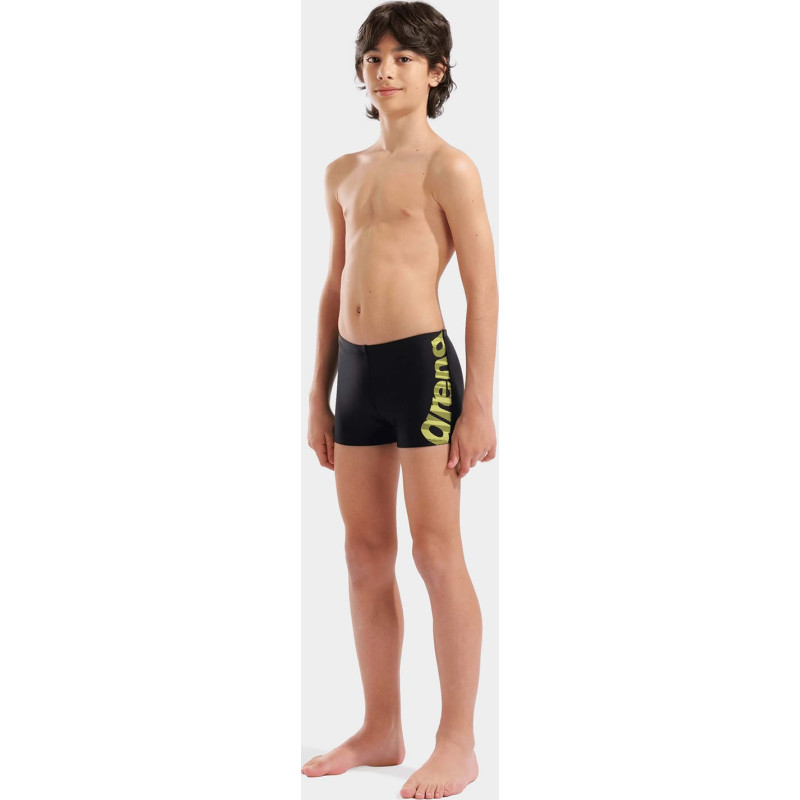 Плавки-шорти для хлопчиків Arena GRAPHIC SWIM SHORT чорний, жовтий Діт 116 см
