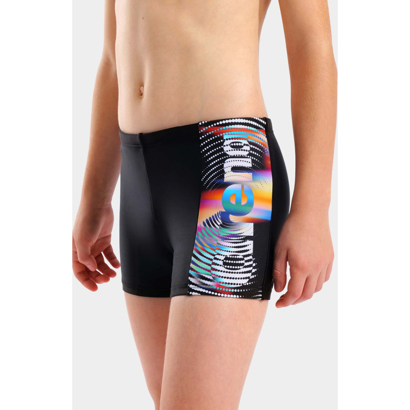 Плавки для хлопчиків Arena LIT LOGO SWIM SHORT чорний Діт 128 см