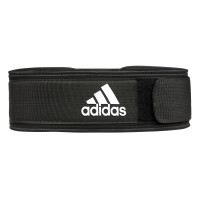 Пояс для важкої атлетики Adidas Essential Weightlifting Belt, XS (62-75 см), чорний