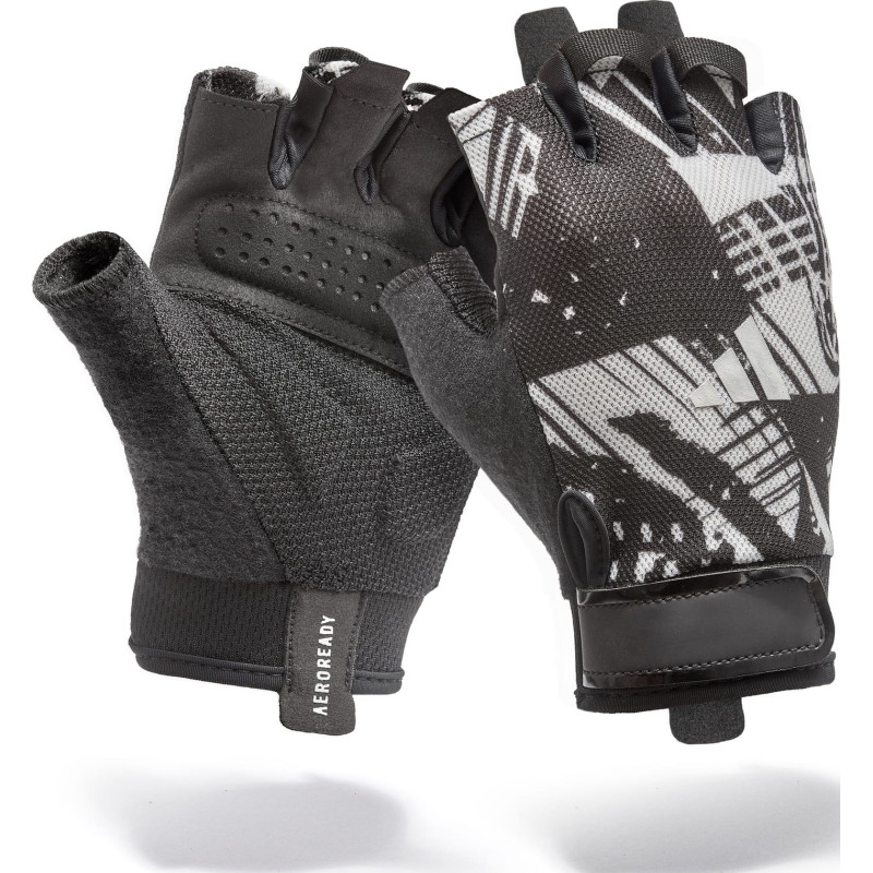 Рукавички для тренінгу Adidas Essential Training Gloves чорний, білий Уні L