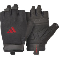 Рукавички для тренінгу Adidas Essential Training Gloves чорний, червоний Уні XL