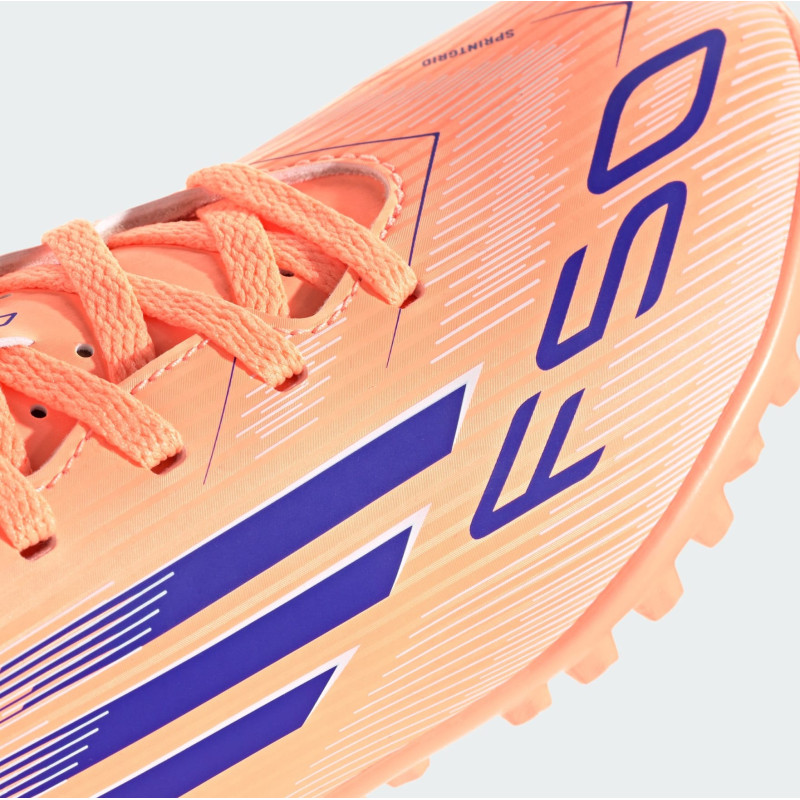 Сороконіжки Adidas F50 CLUB TF J помаранчевий Діт 38 2/3 (5.5UK) 23.8 см