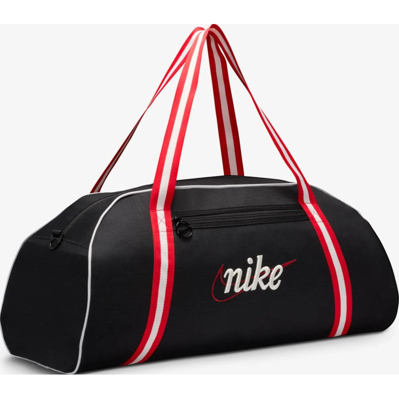 Сумка Nike W NK GYM CLUB - RETRO 24L чорний, білий, червоний Жін 33 x 51 x 23 см