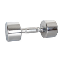 Гантель хромована inSPORTline Crossteel 5 кг