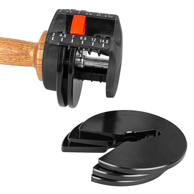 Гантелі розбірні inSPORTline IRONER 15, 2 x 6,6 кг