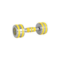 Гантель хромована inSPORTline Yellsteel 5 кг
