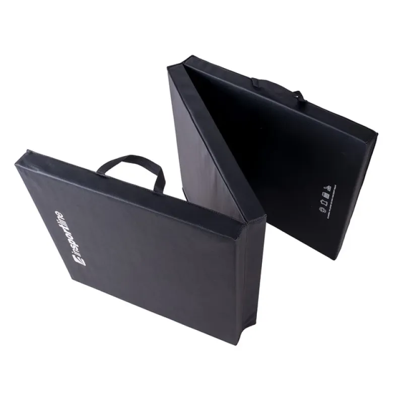 Мат гімнастичний inSPORTline Trifold 180 x 60 x 5 см, чорний
