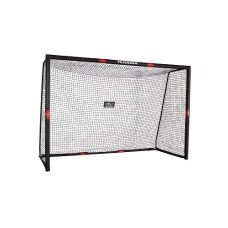 Ворота футбольні Hudora Pro Tect 300 х 200 см, чорні