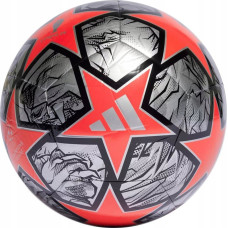 М'яч футбольний Adidas UCL CLUB IN9329 розмір 5, червоно-сірий