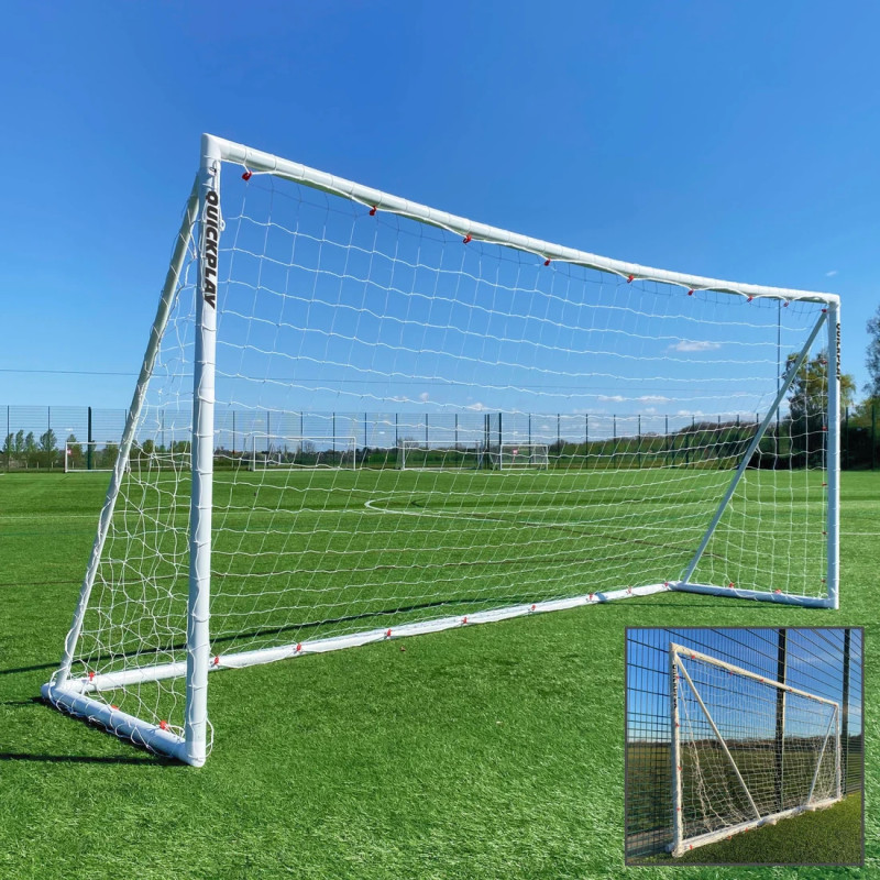 Ворота футбольні QUICKPLAY Q-FOLD 500 x 200 см, білі