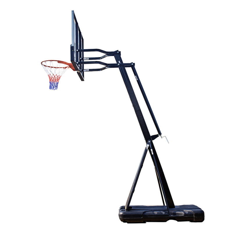 Стійка баскетбольна регульована inSPORTline Dunkster III 305 см, чорно-біла