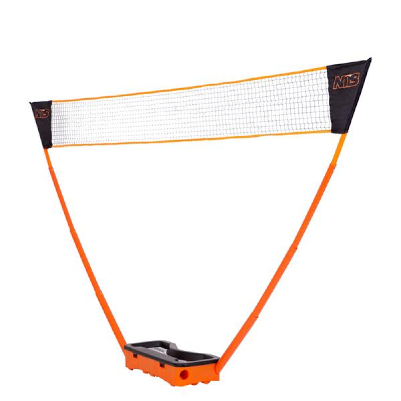 Набір для бадмінтону 2 ракетки + 2 волани + сітка + чохол NILS ZSB1