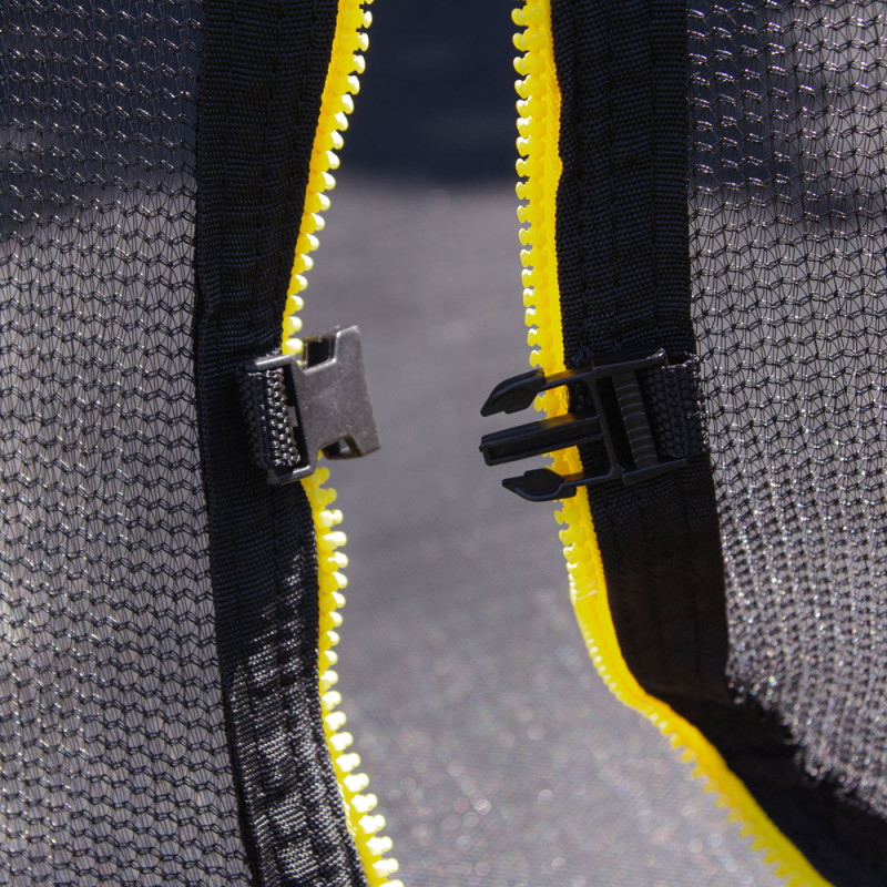 Батут inSPORTline Flea з внутрішньою сіткою 305 см чорний