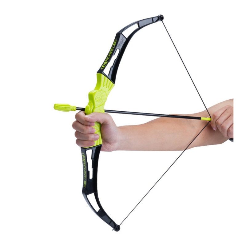 Ігровий набір 4в1 з мішенню inSPORTline ADGS145, 140 х 50 х 70 см - чорно-зелений