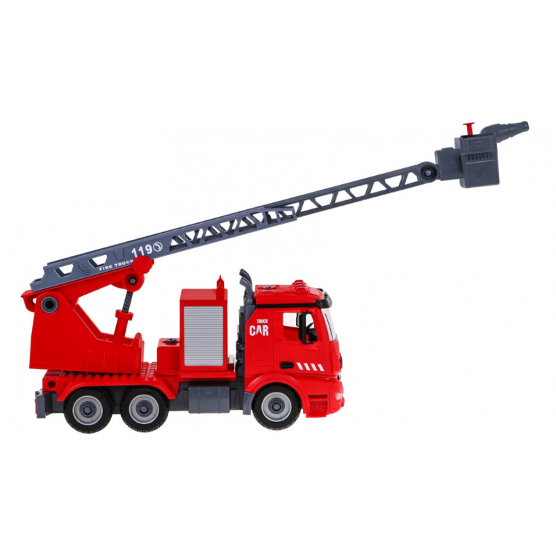 Пожежна машина 2в1 + каска