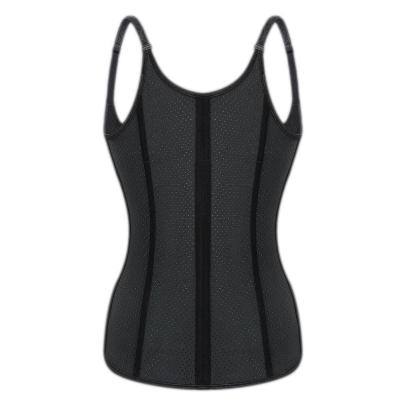Корсет для фітнесу з лямками inSPORTline Corsup - S - чорний