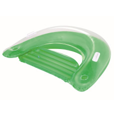 Крісло надувне з ручками і тримачами для напоїв Bestway 43118 зелене, 152 x 99 см