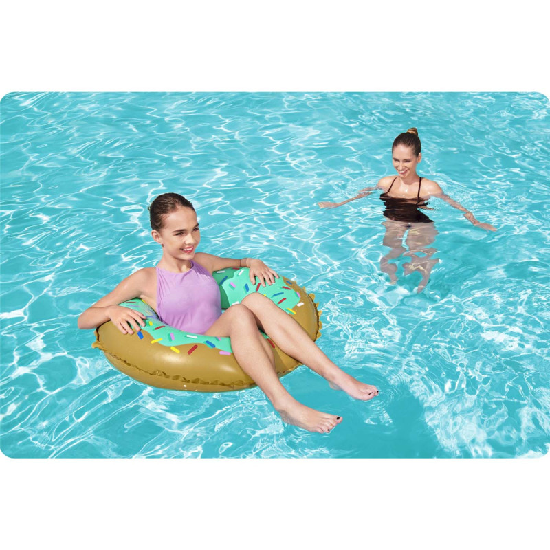 Коло надувне для плавання Bestway 36300 Солодкий пончик, 91 см