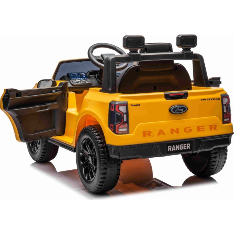 Дитяча акумуляторна машинка Ford Ranger LIFT Жовта