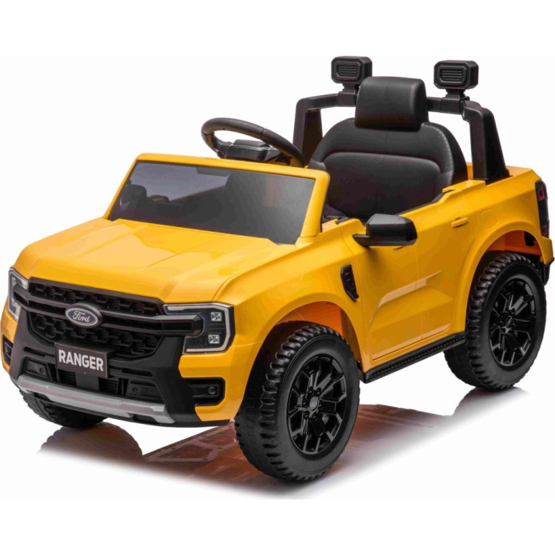 Дитяча акумуляторна машинка Ford Ranger LIFT Жовта