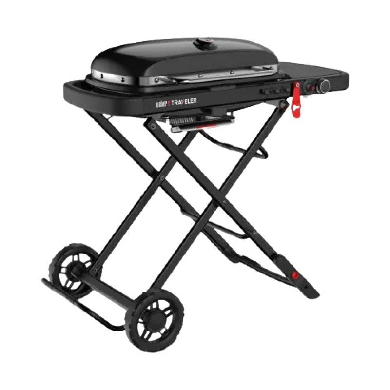 Газовий гриль Weber Traveler LP Stealth, чорний 9013075 Код: 010897