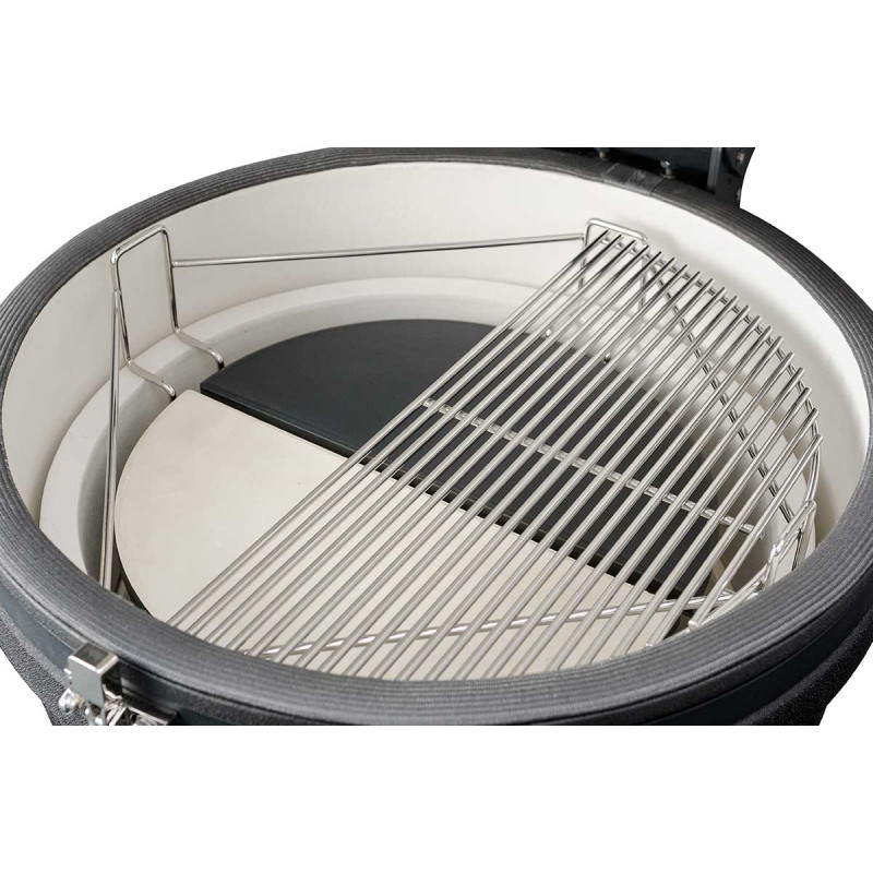 Керамічний вугільний гриль Kamado XL 5 в 1 з системою BBQ Block Fire GRILLI 759777 Код: 012009