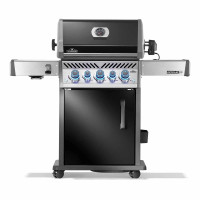 Газовий гриль Napoleon Rogue PRO-S 425 RSIB з бічним пальником Sizzle Zone і вертілем чорний RPS425RSIBPK-2-UA-R Код: 012819
