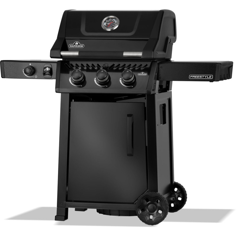 Газовий гриль Napoleon Freestyle 365 з бічним пальником чорний F365DSBPK-1-UA Код: 013472