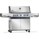Газовий гриль Napoleon Prestige P 650 з бічною конфоркою Sizzle Zone та вертілем (69632) нерж сталь P665VRSIBPSS Код: 013839