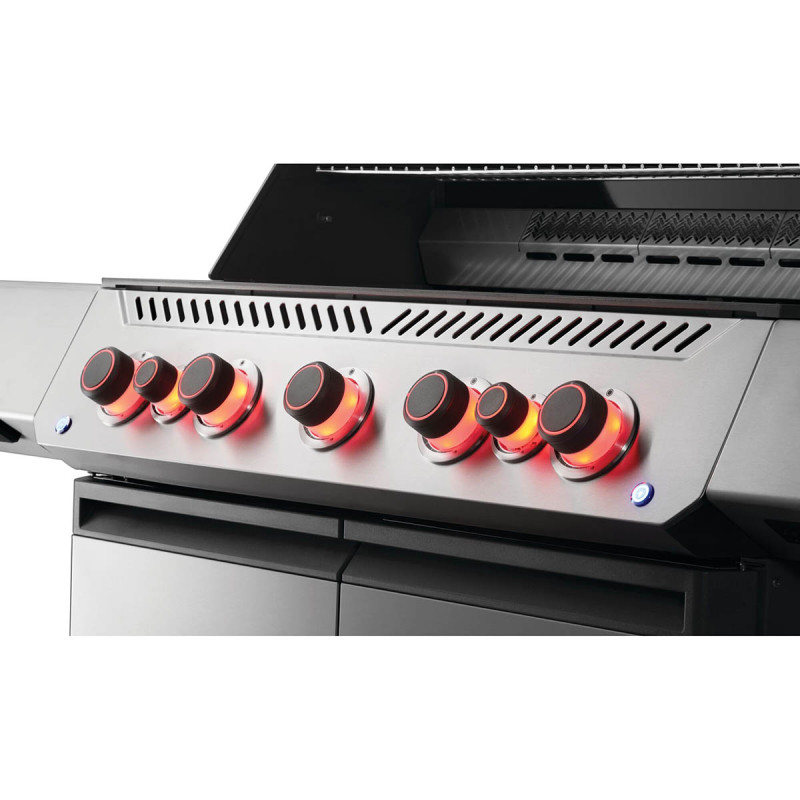 Газовий гриль Napoleon Prestige P 650 з бічною конфоркою Sizzle Zone та вертілем (69632) нерж сталь P665VRSIBPSS Код: 013839
