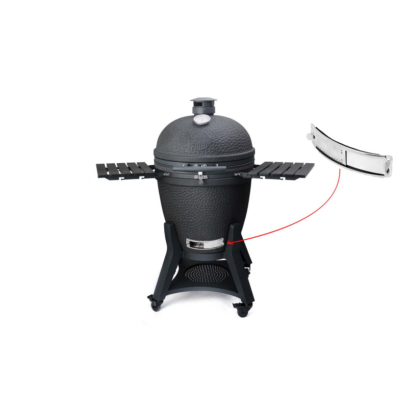 Нижня заслінка керамічного вугільного гриля GRILLI Kamado XL 5 в 1 777618 Код: 013498