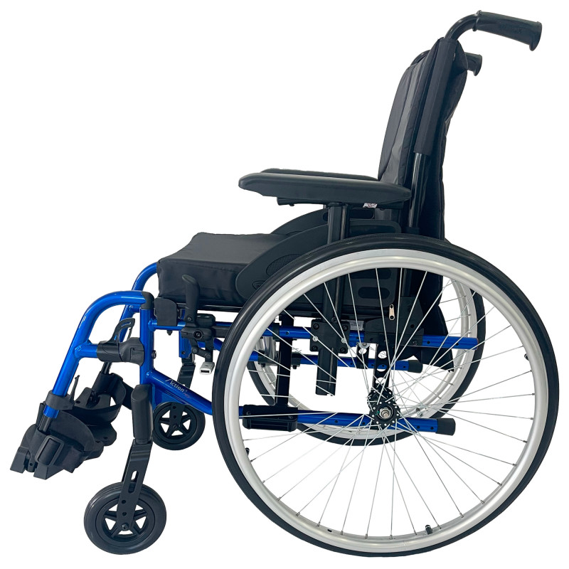 Середньоактивне крісло колісне Invacare Action 3 NG Розмір 3 (Action 3 NG/43,0/сірий-2086)