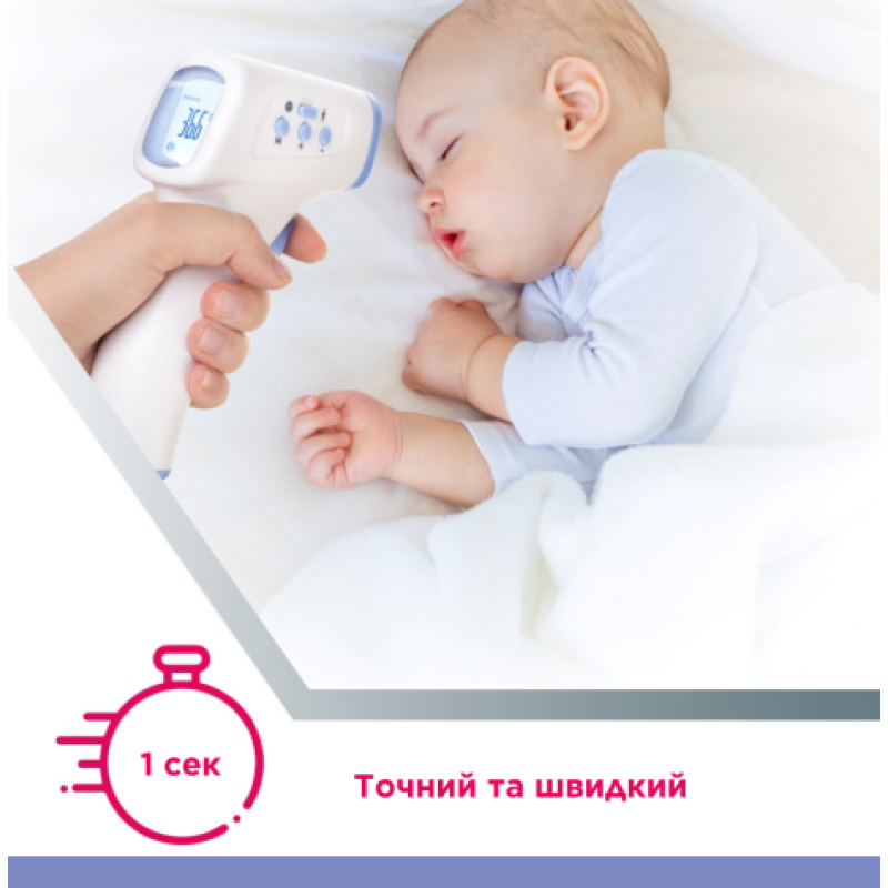 Термометр медичний інфрачервоний WF-4000 B.Well Розмір 1 (WF-4000-2329)