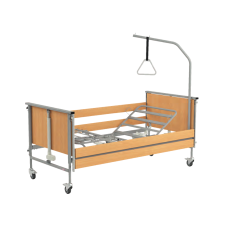 Ліжко реабілітаційне RehaBed Taurus 2 стандарт металеве SIL бук (Nursing care bed TAURUS 2-2604)