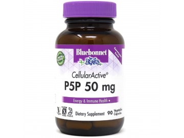 P-5-P (піридоксальфосфат) 50мг, Bluebonnet Nutrition, 90 вегетаріанських капсул