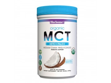 MCT Органічний порошок з кокосового горіха, Bluebonnet Nutrition, 300 гр