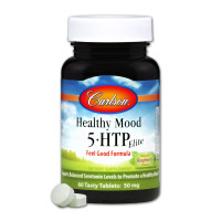 5-HTP (Гідрокситриптофан), 50мг, Healthy Mood, Carlson, 60 таблеток