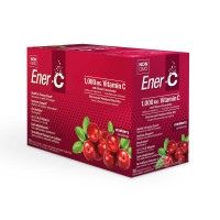 Вітамінний Напій для Підвищення Імунітету, Смак Журавлини, Vitamin C, Ener-C, 30 пакетиків