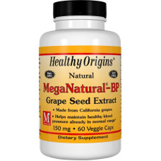 Екстракт Насіння Винограду 150мг, MegaNatural-BP, Healthy Origins, 60 гелевих капсул