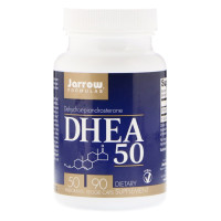 Дегидроэпиандростерон 50 мг, DHEA, Jarrow Formulas, 90 гелевых капсул