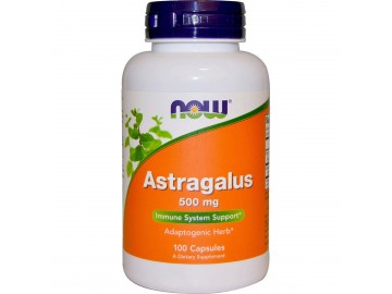 Астрагал, Astragalus, Now Foods, 500 мг, 100 капсул