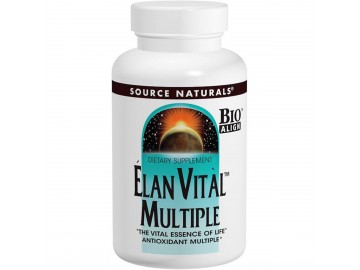 Мультивітаміни, Elan Vital Multiple, Source Naturals, 90 таблеток