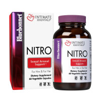 Поддержка сексуального возбуждения, Intimate Essenitals Nitro, Bluebonnet Nutrition, 60 вегетарианских капсул